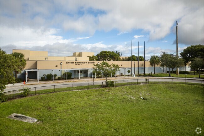 Lincoln Elementary, a Cambridge International school, serves Park Manor families in Riviera Beach.