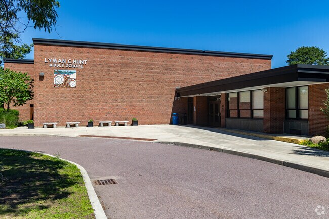 Lyman C. Hunt Middle School in Appletree Point serves grades 6-8.