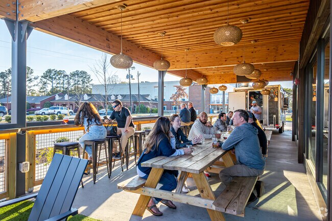 Be sure to come by Open Tap in Montibello for a cool brew and some good food from local venders.