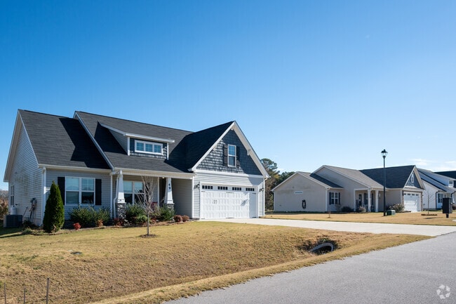 New homes and subdivisions are replacing farm fields in Selma, NC.
