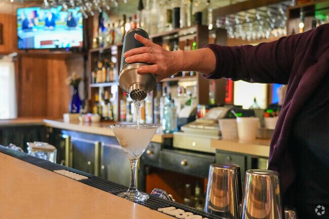 Stop by Town Club Restaurant and Lounge in Highland for their famous Martinis.