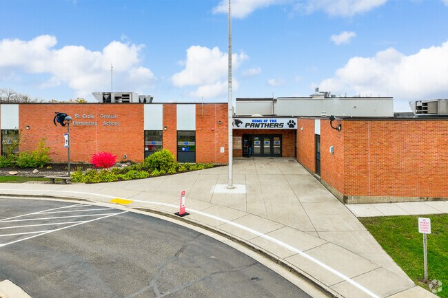 Test scores from students at St. Croix Central Elementary are found to be above state average.