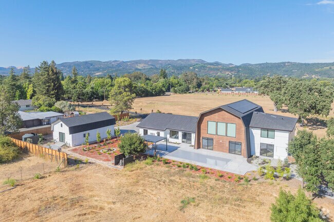 Some of Boyes Hot Springs' homes are larger and sit on massive acreage.