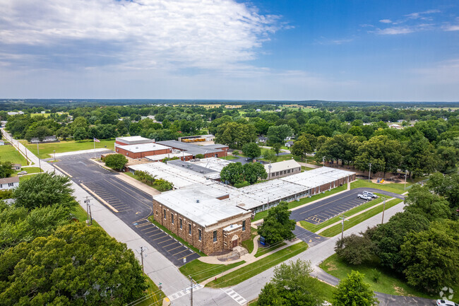 Billings High School campus shares facilities with Billings Elementary and Jr. High.