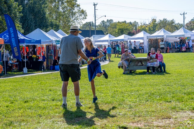 The Crozet Arts and Crafts Festival attracts vendors from all over Virginia, and has been a huge boon to the local economy.