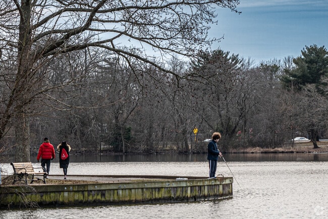 A common lifestyle at Belmont Lake State Park in North Babylon is fresh water fishing.