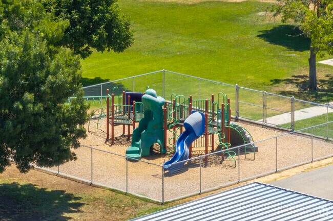 The playground at Sierra Vista Elementary School in Madera.