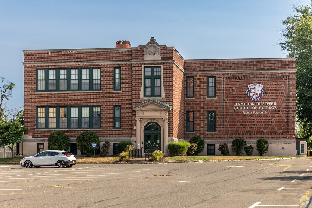 Hampden Charter School of Science West is located in West Springfield, MA.