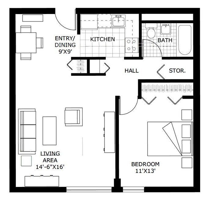 25 Exeter St unit 612, Boston, MA 02116 - photo 1