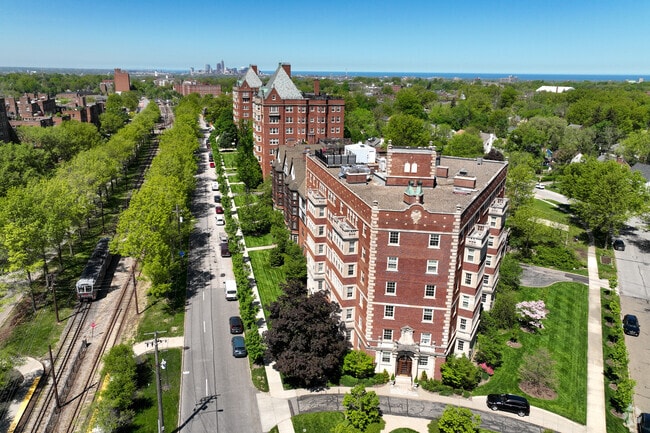 The RTA rail lines give Buckeye-Shaker residents a straight shot to downtown Cleveland.