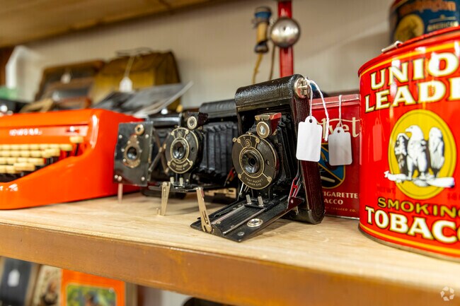 Visit the Vintage Market in market square in Agoura Hills.