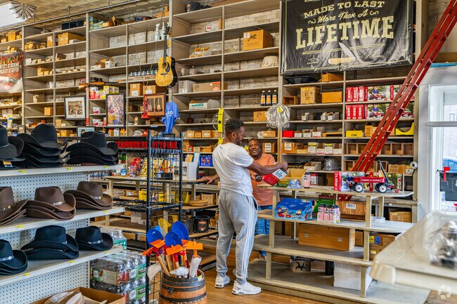Tupelo Hardware in Historic Downtown Tupelo is famous for selling Elvis his first guitar.