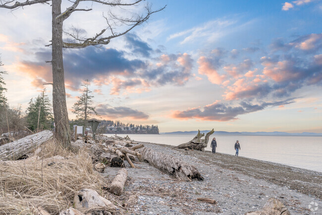 Watch a beautiful sunset with a friend at Birch Bay State Park in Birch Bay.