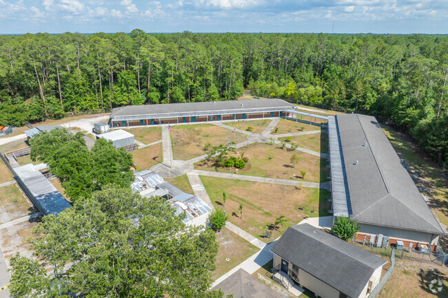 Alachua Virtual Instruction Program is tucked in the pine forest of Northeast Gainesville.