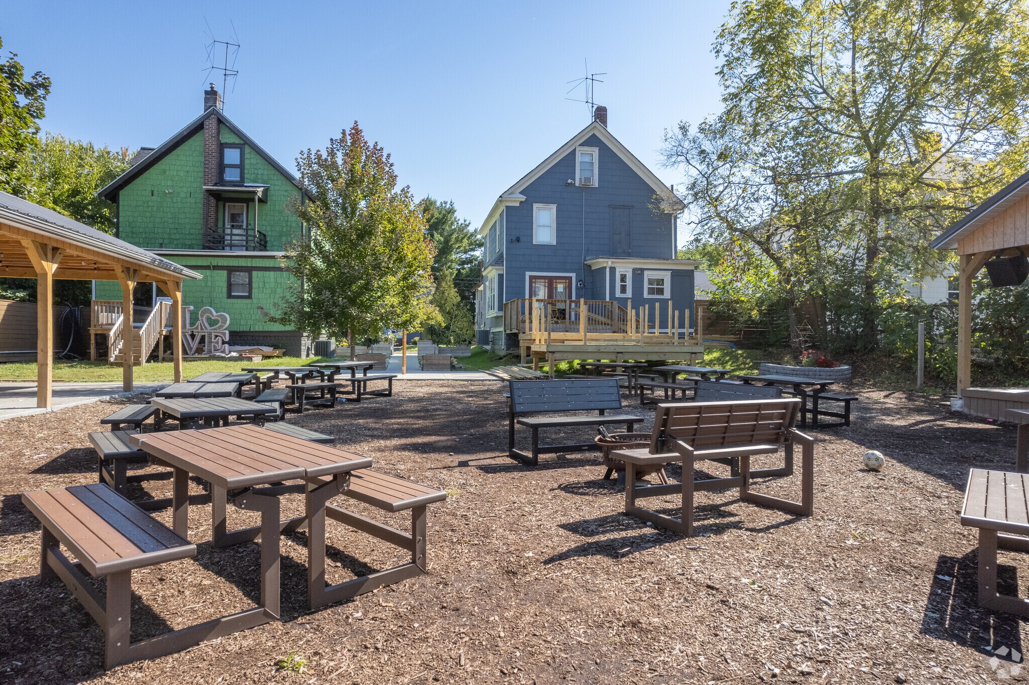 Exchange houses in North Hill Community Development Corporation in Akron, OH.