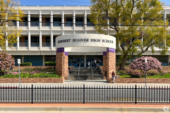 Established in 1929, Herbert Hoover High School is uniquely named after a sitting U.S. president, offering a rich history and tradition in Glendale.