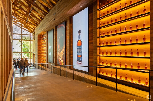 The Wild Turkey Distillery produces roughly 9 million proof gallons of bourbon each year.