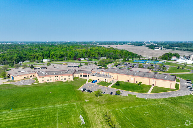 St. Michael-Albertville Middle School East serves grades 5-8.
