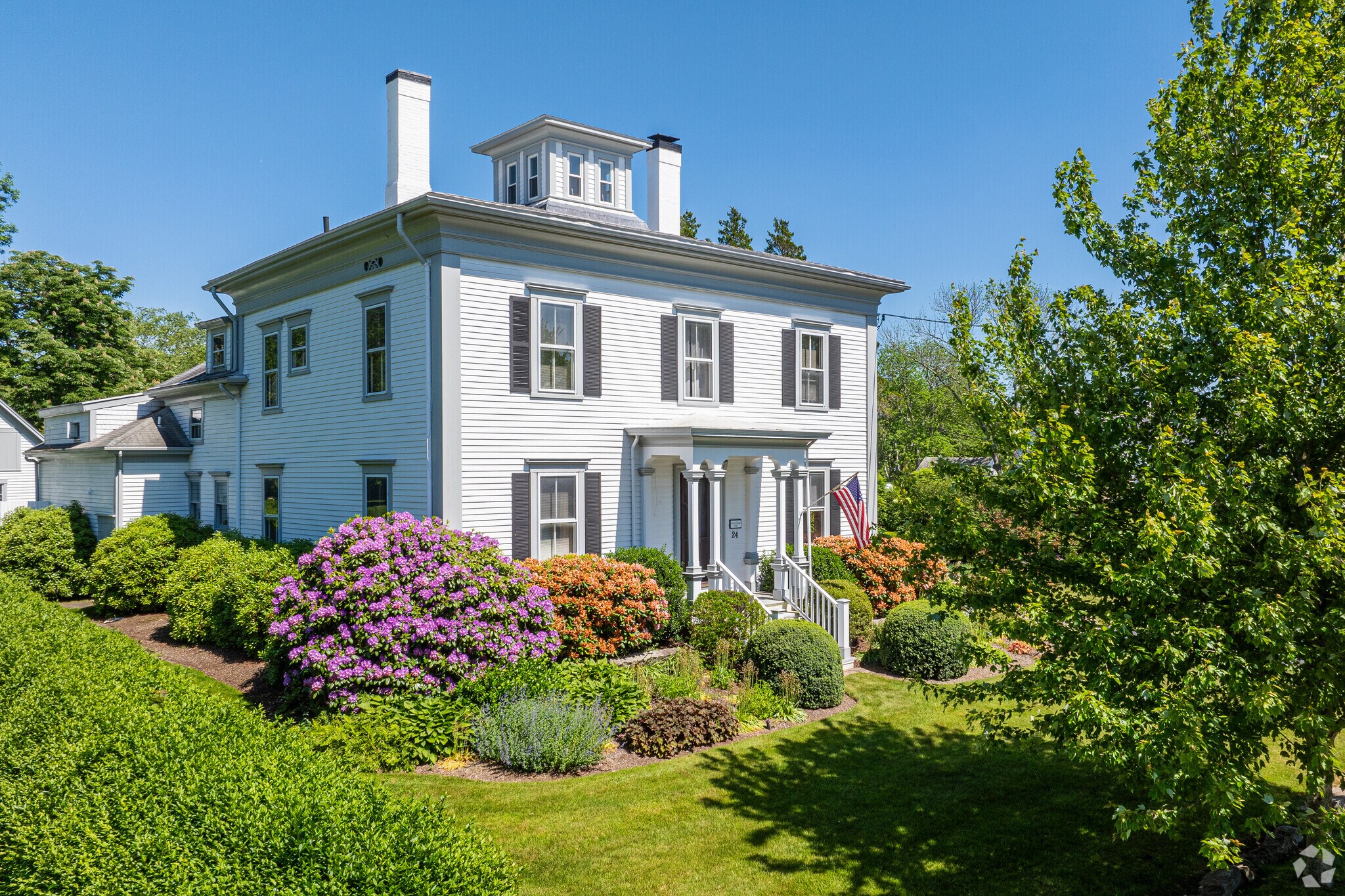 Historic homes are plentiful throughout Mattapoisett, and can be as old as 250 years.