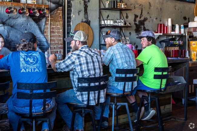 The downtown district of Chanute is lined with local restaurants.