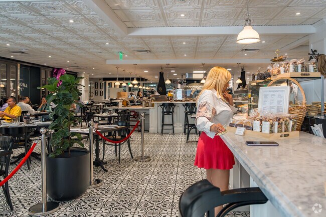 Narbona offers fine dinning and a gourmet market in Cocowalk in Northeast Coconut Grove.