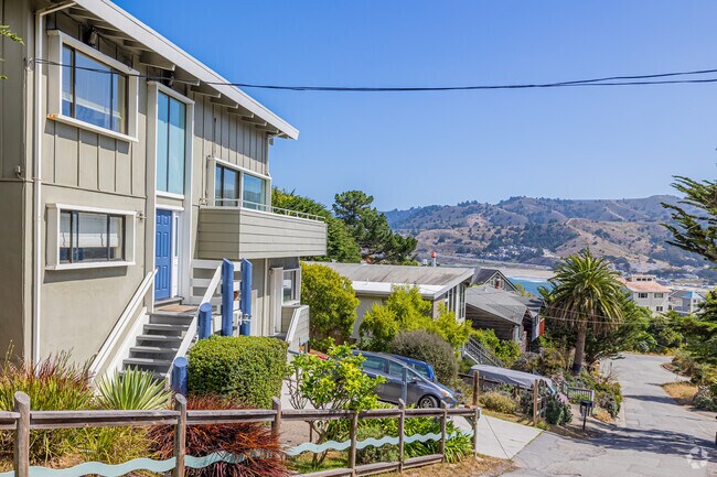 Most of the homes in Pedro Point have an ocean view.
