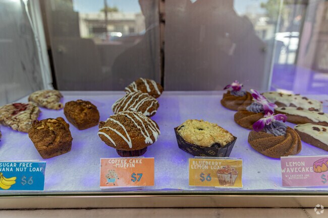 Phatties Bakery offers unique confections and coffee drinks.