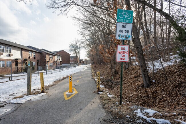 The Airline North State Park Trail in Willimantic, CT, is perfect for a jog or bike ride.
