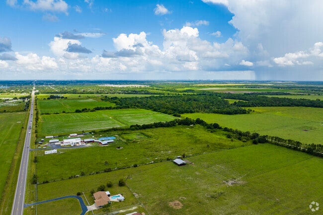 Farmland is very common in Wimauma and can be found in every direction.