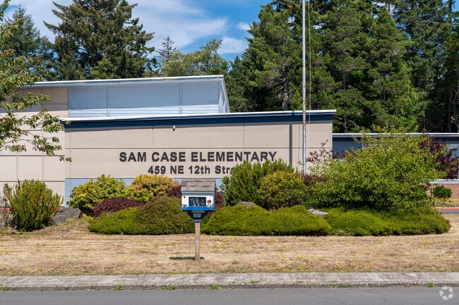 Sam Case Elementary is just a short drive from the Otter Rock neighborhood.