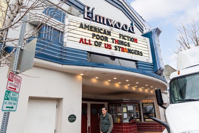 Elmwood has it's own movie thearter.