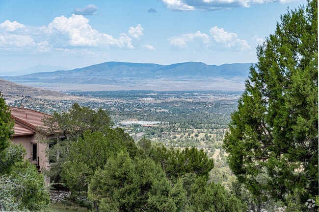 Clear days mean views of the surrounding Bradshaw Mountains from The Ranch at Prescott.