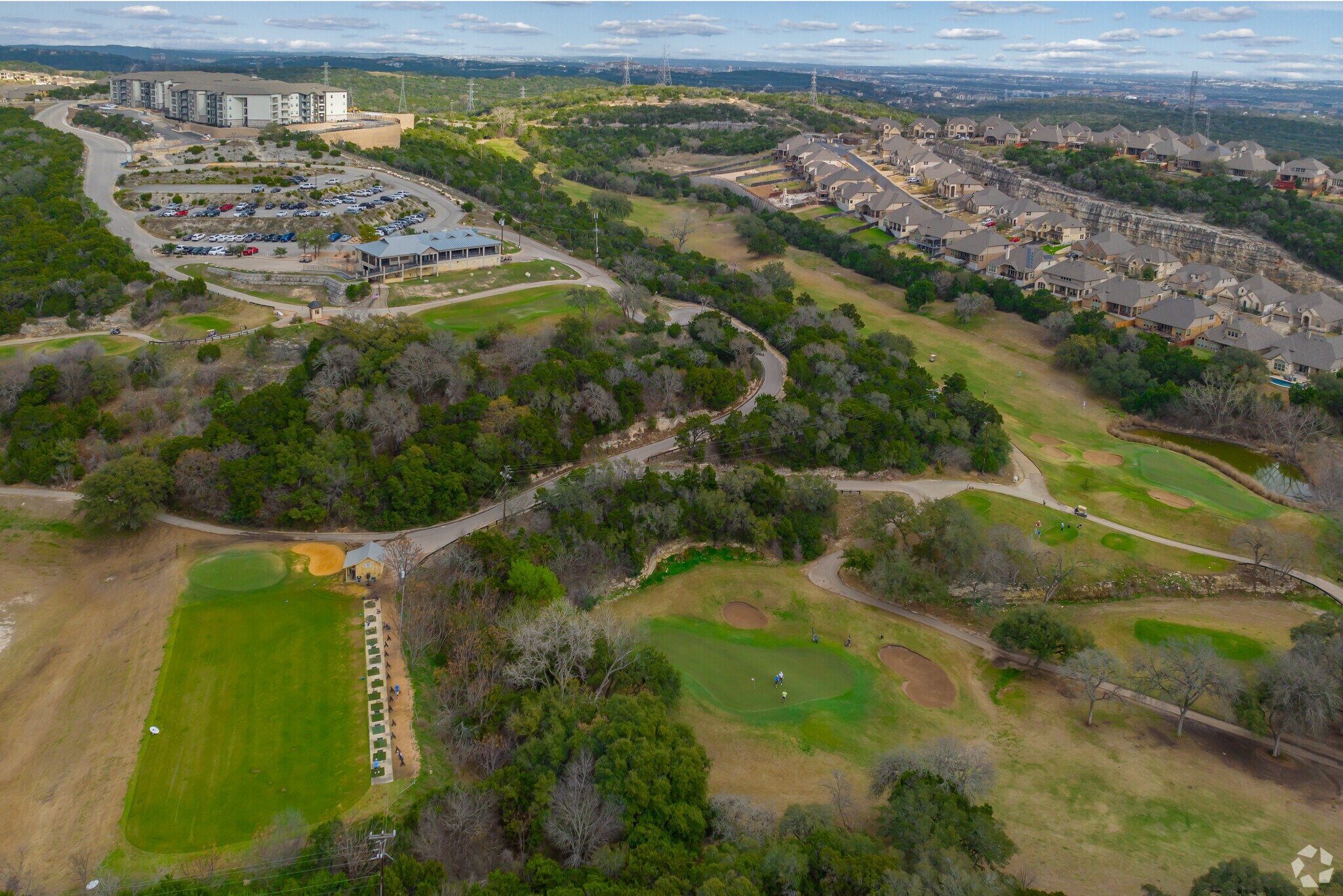 Cedar Creek Golf Course is just a short drive away from the neighborhood of Sonoma Ranch.