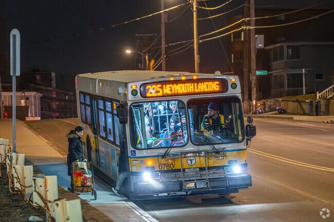 Public transportation makes it easy to get around Quincy Point.