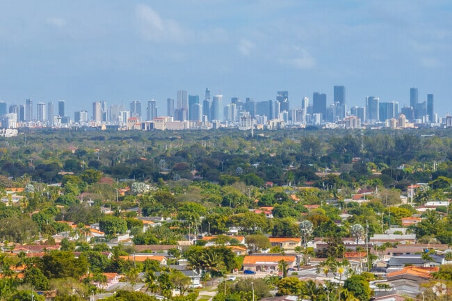 Westchester, FL is only about 10 miles from Downtown Miami.