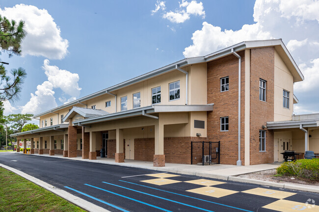 The Phoenix Program in Immokalee has a designated pick-up and drop off area.