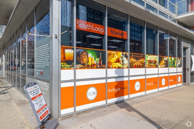 South Loop Market in Prairie District is an independently owned grocery store.