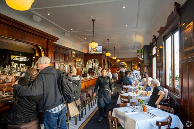Balboa café is a famous spot to grab a drink in Cow Hollow.