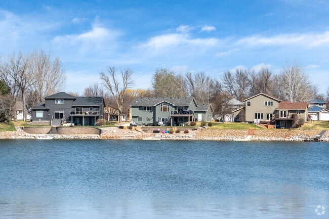 You can find a number of waterfront properties along the shores of Cottonwood Lake.