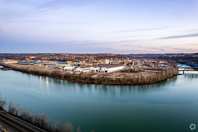 McKeesport is situated at the convergence of the Monongahela and Youghiogheny rivers.