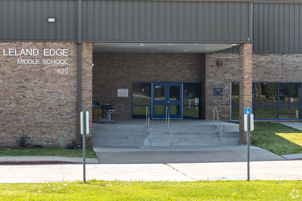 Leland Edge Middle School in Collin County is named after a Community ISD Superintendent.