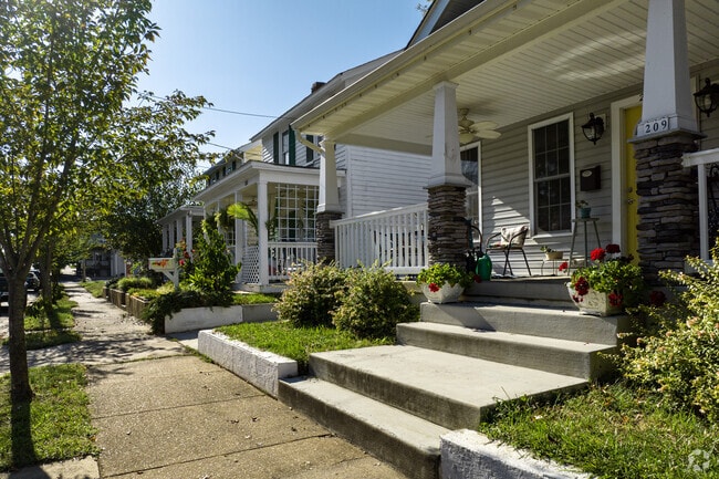 Front porches in Riverside tell stories of the welcoming charm that is home.