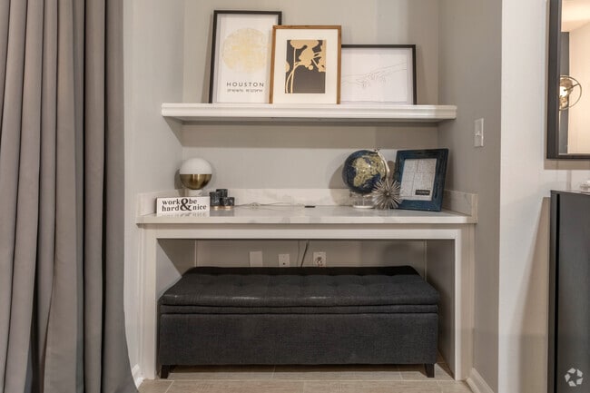 Built-In Bedroom Shelves