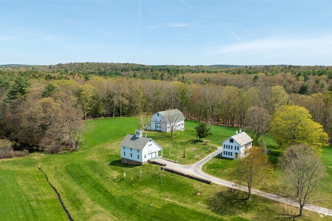 In Eastford, farmhouses on wide plots deliver country living on multi-acre lots.