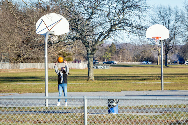 Shoot some hoops at Sunken Meadow State Park.