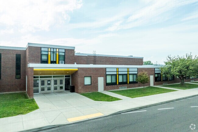 M. Clifford Miller school has 822 students in grades 5-8 with a student-teacher ratio of 9 to 1.