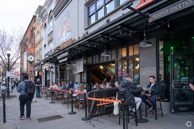 Morristown's vibrant and very popular restaurants and bars liven up when the sun goes down.