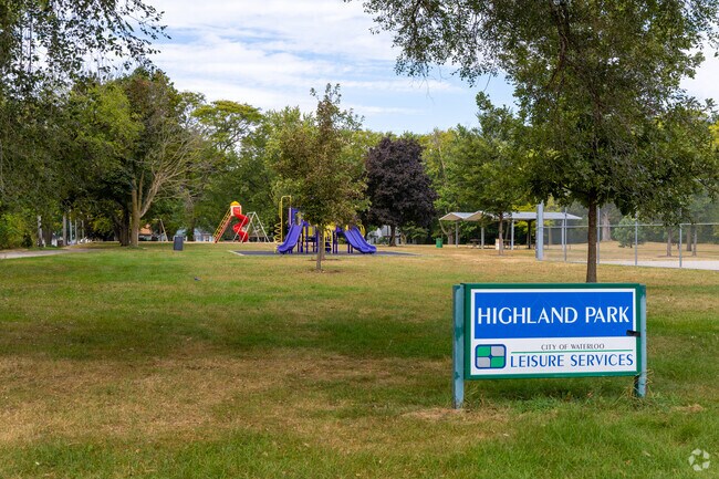 Maywood families enjoy picnics and playtime at Highland Park’s playground.