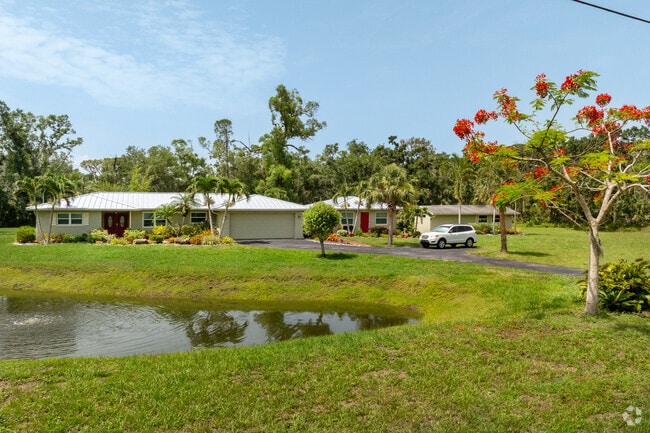 The benefit of having large properties in DeSoto Acres is some have water retention ponds which keep flooding potential down plus look nice.