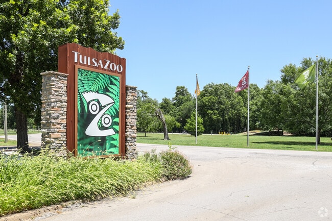 The Tulsa Zoo is a consistent favorite for kids and adults in the Xyler neighborhood.